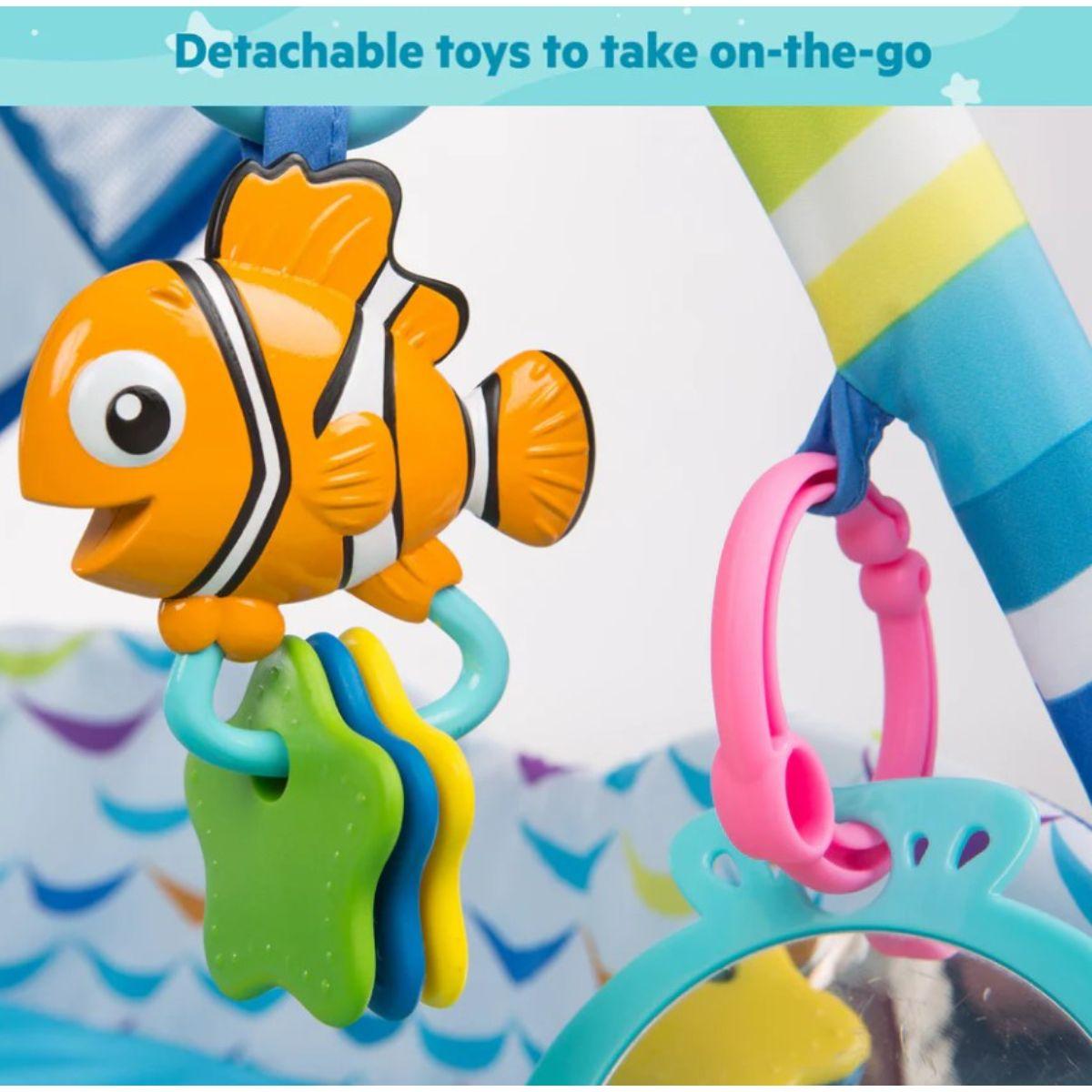 Bright Starts Disney Baby Finding Nemo Gym - Mr. Ray | Mothercare SG